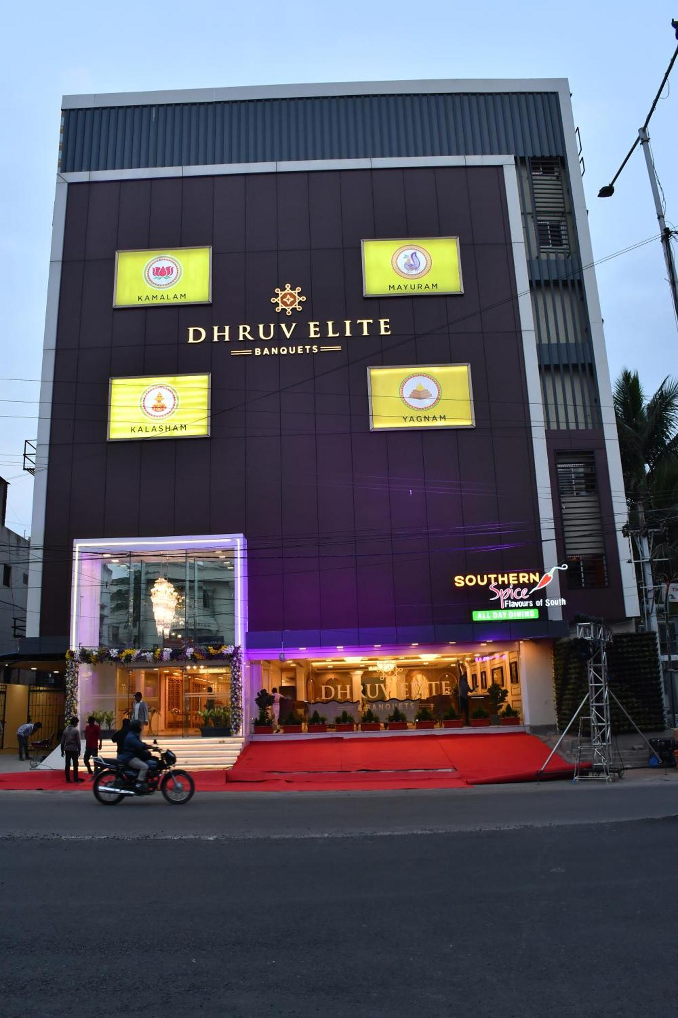 Hotel Dhruv Elite And Banquets Hyderabad Exterior foto