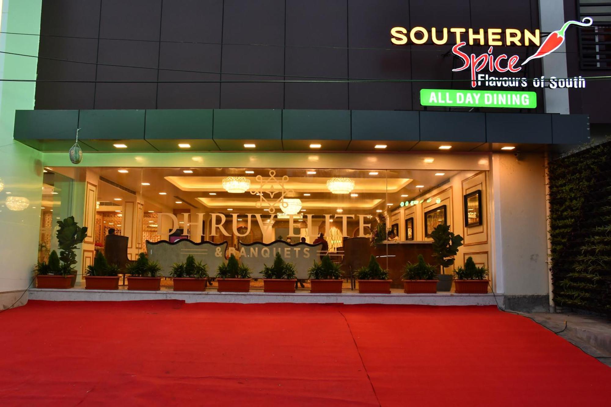 Hotel Dhruv Elite And Banquets Hyderabad Exterior foto